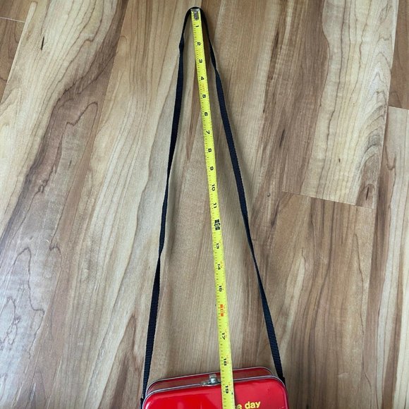 FUJIYA Peko & Poko Tin Metal Box Crossbody Box 6'' x 4'' x 3'' - Picture 11 of 14